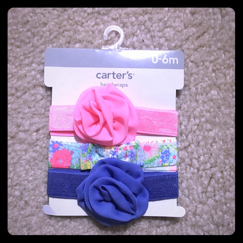 Carter’s Headwraps 0-6 months